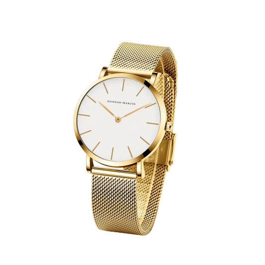 Hannah Martin Luxe – Ultra-Slim Mesh Watch.